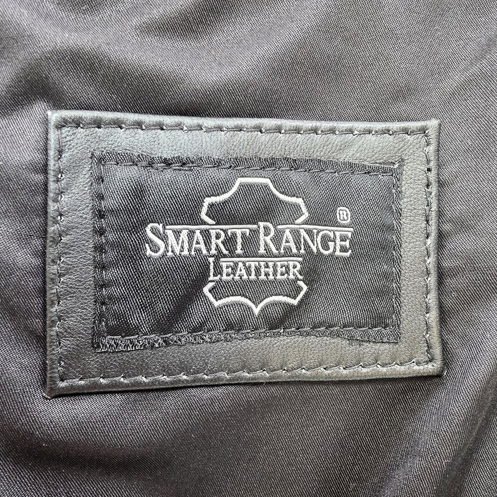 Techno Moto Smart Range Leather Puffer Jacket Men’s L/XL Black Hooded Quilted... - Picture 4 of 11